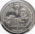 1996 IOM 1 CROWN INVENTIONS OF MODERN WORLD "THOMAS EDISON"