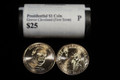 Presidential Dollar: GROVER CLEVELAND (22nd President "First Term")  "P" MINT ROLL