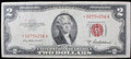 1953 A $2 UNITED STATES "STAR" NOTE - F/VF