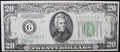 1934-A $20 FEDERAL RESERVE NOTE (CHICAGO) - XF/AU