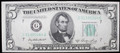 1950-A $5 FEDERAL RESERVE NOTE -GemCU