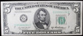 1950-B $5 FEDERAL RESERVE NOTE -GemCU