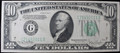 1934-D $10 FEDERAL RESERVE NOTE - CU