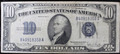 1934-D $10 SILVER CERTIFICATE - F/VF