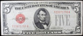 1928-C $5 UNITED STATES NOTE - VF/XF