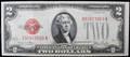 1928-G $2 UNITED STATES NOTE - AU