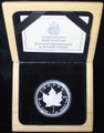 1989 $5 Canada 1oz SILVER Maple Leaf Proof - 10th Anniversary