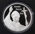 2005 $10 CANADA SILVER COMMEMORATIVE COIN - POPE JOHN PAUL II
