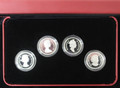2004 50C (4) CANADA STERLING SILVER COIN SET - QUEEN'S EFFIGY