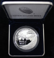 USA MINT 1 oz SILVER MEDAL PROOF - END OF WORLD WAR II 75th ANNIVERSARY