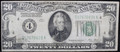 1928 $20 FEDERAL RESERVE NOTE (CLEVELAND) - F