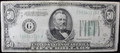 1934 $50 US FEDERAL RESERVE NOTE - F/VF