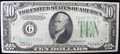 1934 $10 FEDERAL RESERVE NOTE - XF