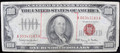 1966 $100 UNITED STATES NOTE (RED SEAL) - SCARCE