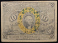 1863-1867 10 Cent 2nd Issue Fractional Currency - VG