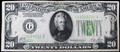1928-B $20 FEDERAL RESERVE NOTE - VF+
