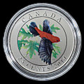 2014 Canada 25-Cent Colored Coin - The Scarlet Tanager