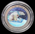 2023 Canada 50-Cent Lenticular Coin - Holiday Sledding