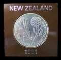 1981 New Zealand $1 Royal Visit - Unc