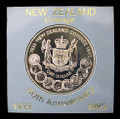 1983 New Zealand $1 Coinage 1933-1983 - Unc