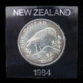 1984 New Zealand $1 Chatham Island Black Robin - Unc