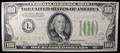 1934 $100 FEDERAL RESERVE NOTE LIGHT GREEN - VF