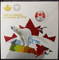 2019 Canada $5 SILVER Coin "This is Canada" Glow-in-the-Dark - 1/4 oz. ASW