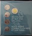 2012 Canada Uncirculated Set The war of 1812 - 5 Coins