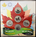 2019 Canada Specimen Set Wildlife Treasures