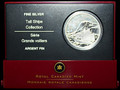 2006 Canada $20 SILVER 1 oz. Hologram Coin Tall Ships - Ketch
