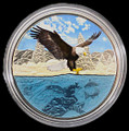 2019 Canada $20 Dollar 1 oz. SILVER Coin - Reflections: Bald Eagle