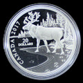 2017 Canada $20 Dollar 1 oz. SILVER Coin - Woodland Caribou