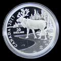 2017 Canada $20 Dollar 1 oz. SILVER Coin - Woodland Caribou
