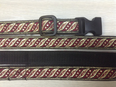 Edward VI Burgundy Designer Dog Collar & Lead