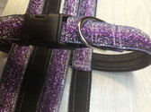 OLAF I Designer Dog Collar & Lead. Purple.11"-15"