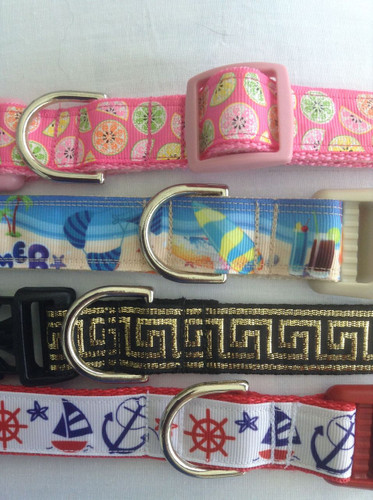 Many collars to choose from. These are just a few ideas.