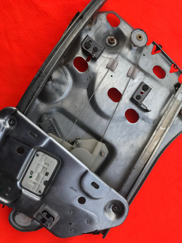 1996-2006 Chrysler Sebring Left (Driver) Rear window regulator WITH Motor.  OEM, CHRYSLER. NOT Aftermarket