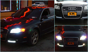 Audi A4 - Custom LED Lighting