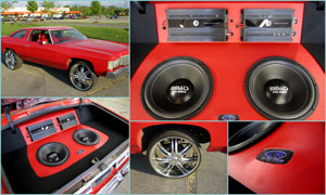 1974 Chevy Impala - Custom Audio System