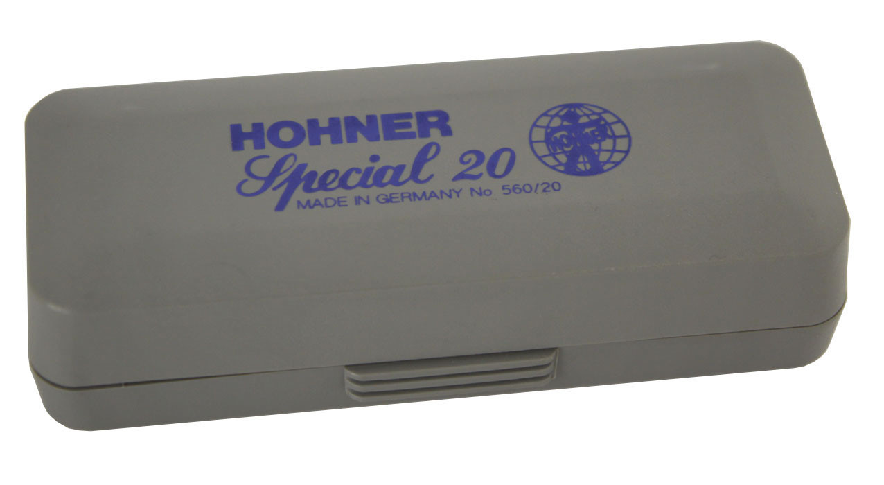 Hohner Special 20 Harmonica Germany 560-20 Key of C With Case 