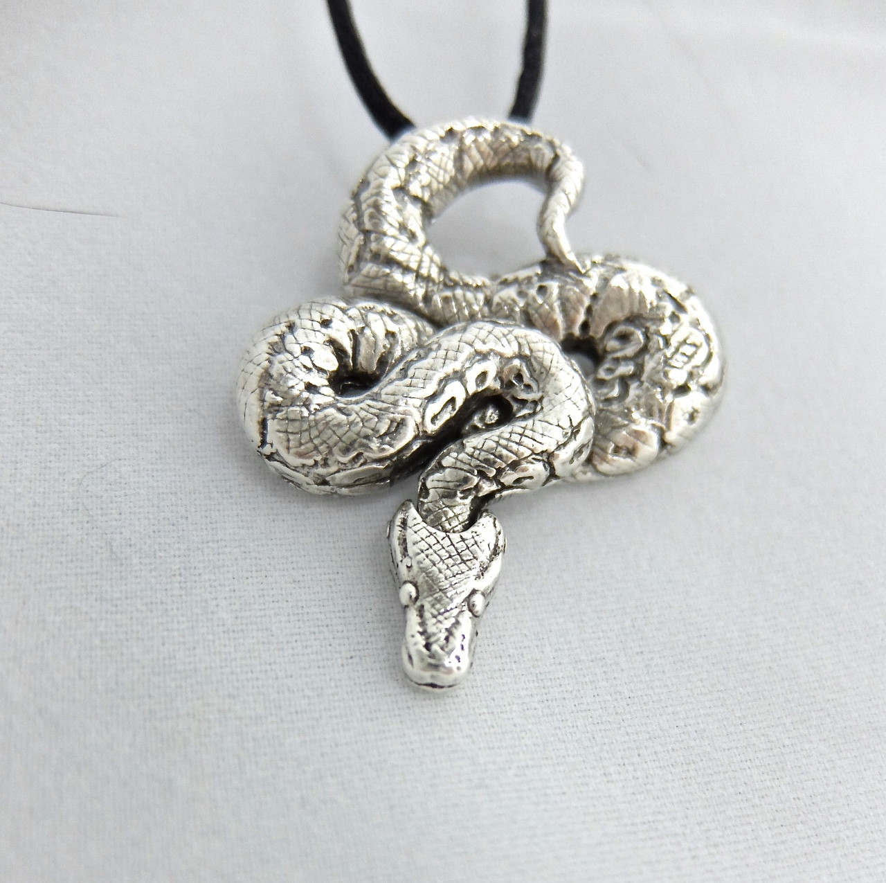 Boa Snake Pendant