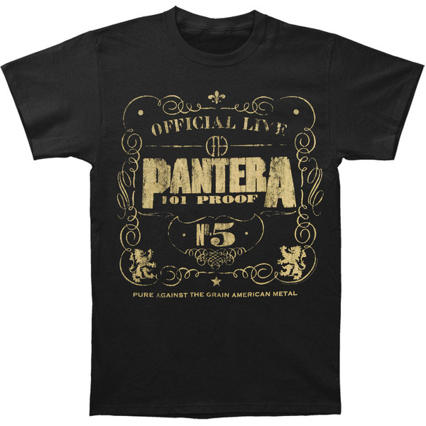 Pantera T-Shirt - 101 Proof Slimfit - Merch2rock Alternative Clothing