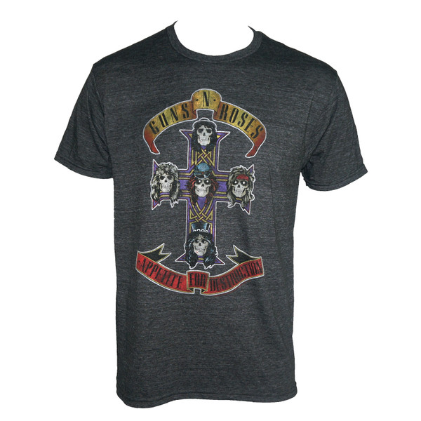 Guns N Roses Cross T-Shirt - Merch2rock Alternative Clothing