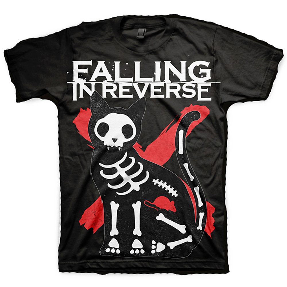 Falling in Reverse Cat X-Ray Slim-Fit T-Shirt - Merch2rock Alternative ...