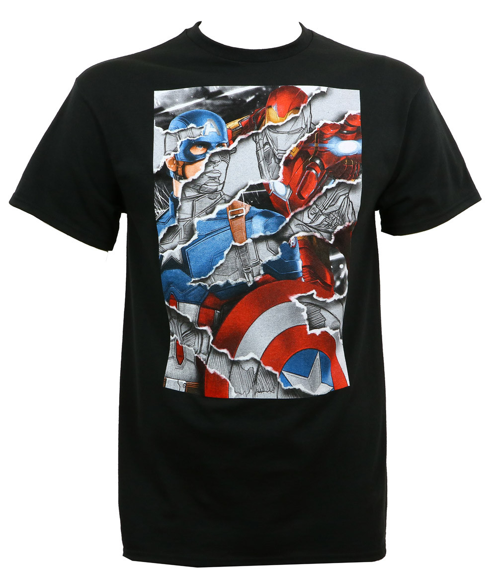 marvel civil war t shirt - american civil war t shirts