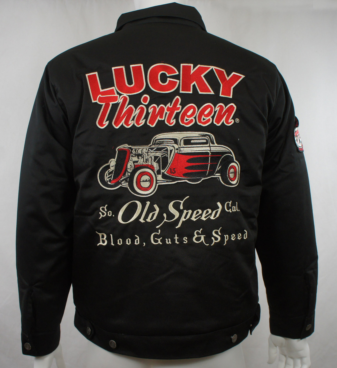 Lucky 13 Jacket - Old Speed - Merch2rock Alternative Clothing
