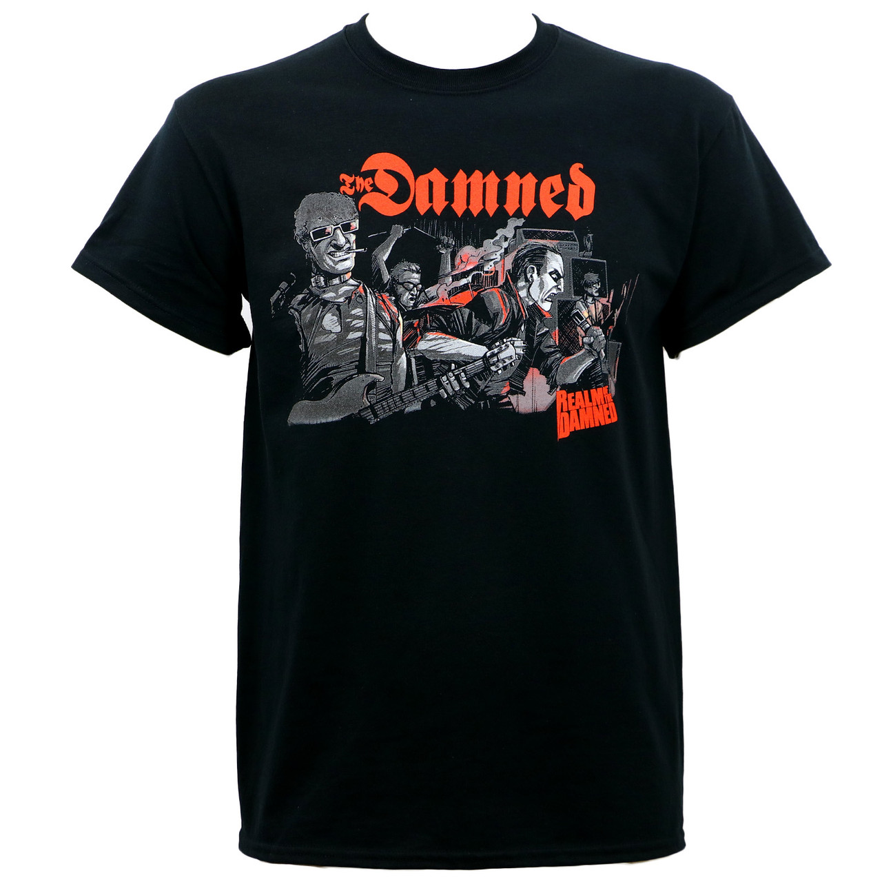 The Damned ROTD Realm of The Damned T-Shirt - Merch2rock Alternative ...