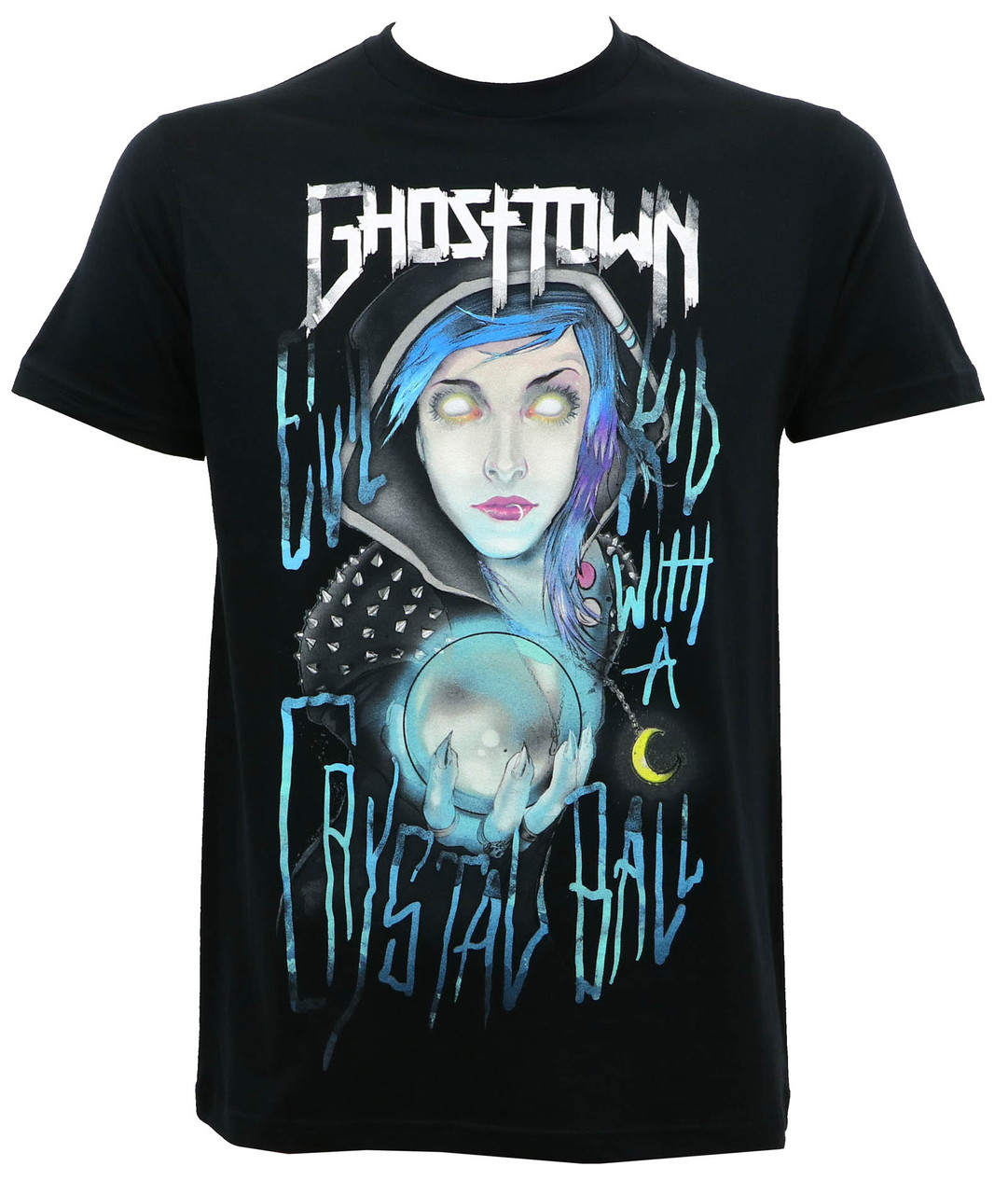 Download Ghost Town Crystal Ball Slim-Fit T-Shirt - Merch2rock ...