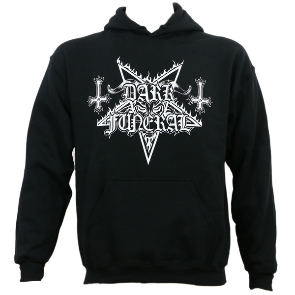 Dark Funeral Logo Pullover Hoodie - Merch2rock Alternative Clothing