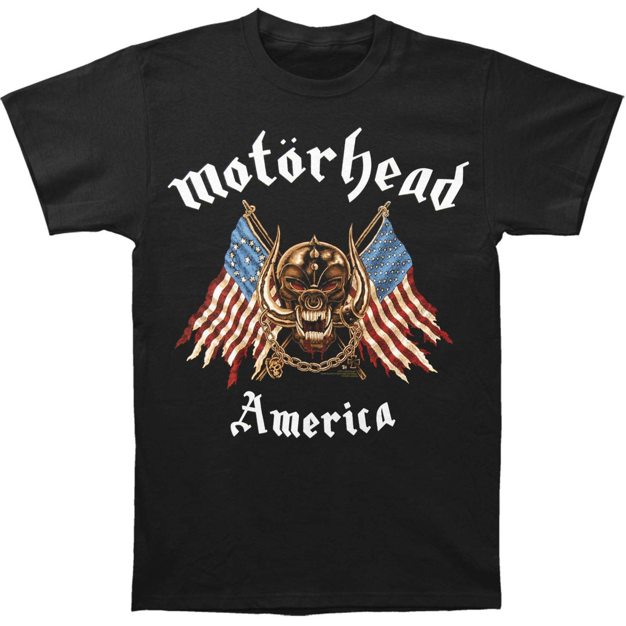 Maglietta Motörhead Bad Magic Warpig – Ufficiale, Uomo, Nero, Cotone Morbido, Girocollo, Manica Corta – Taglie Unisex